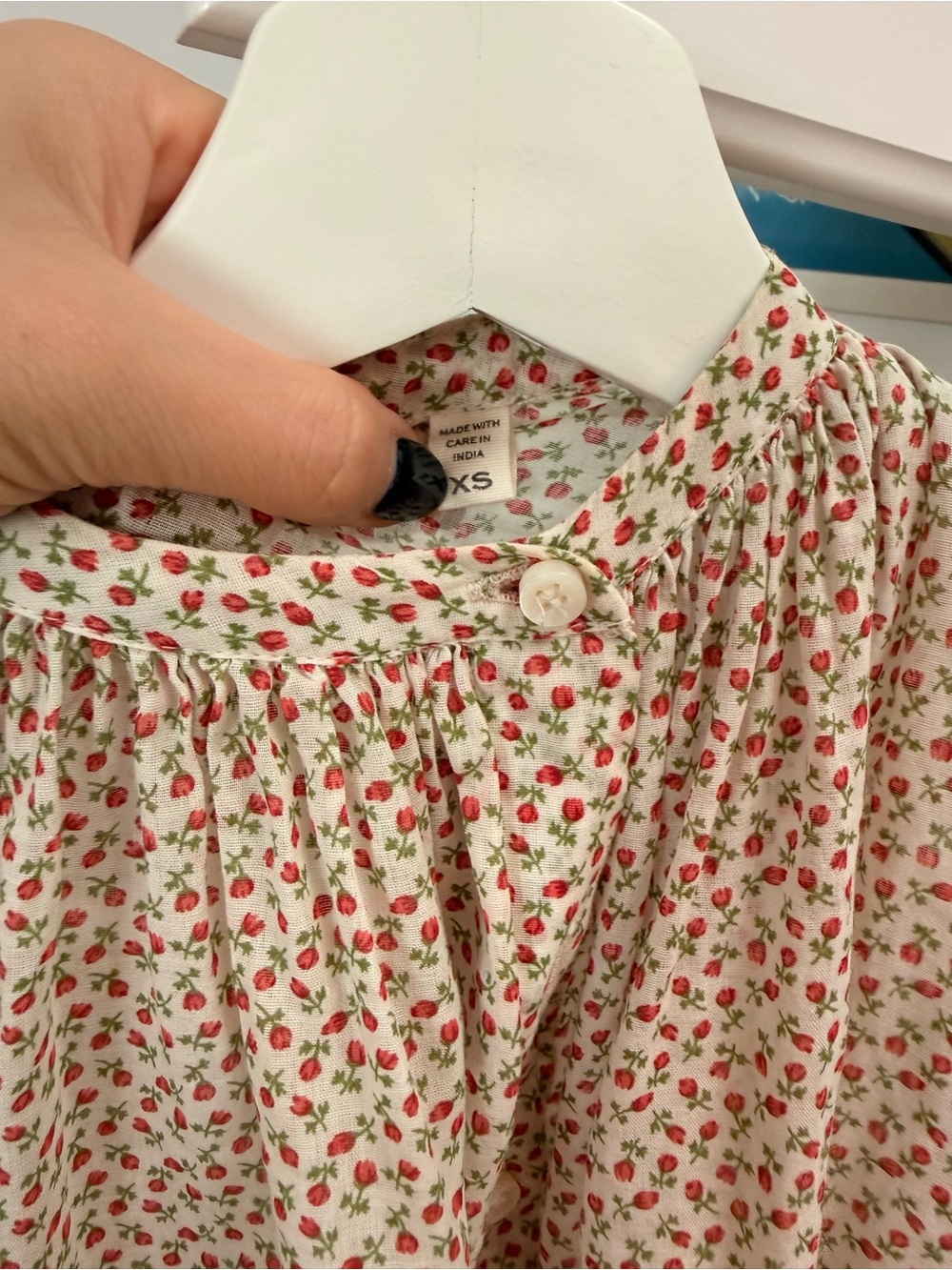 Doen Jane blouse - berry bisou floral - Picture 5 of 8